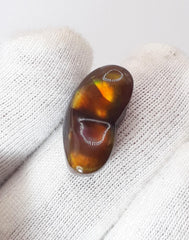 عقيق ناري مكسيكي نادر عالي الجودة خالٍ من العيوب - عقيق النار