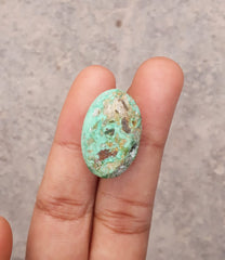 26.1ct Natural Variscite Cabochon - 25x16mm