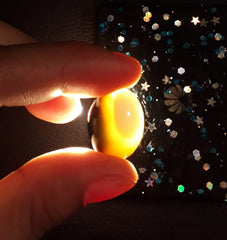 18 قيراط أونيكس أسود - حجر كريم أونيكس جميل - عقيق أونيكس - الأبعاد 19x16x8 ملم