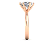 2ct Classic Solitaire Diamond Ring
