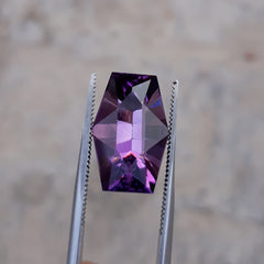 10.3ct Amethyst Fancy Cut from Brazil - February Birthstone -