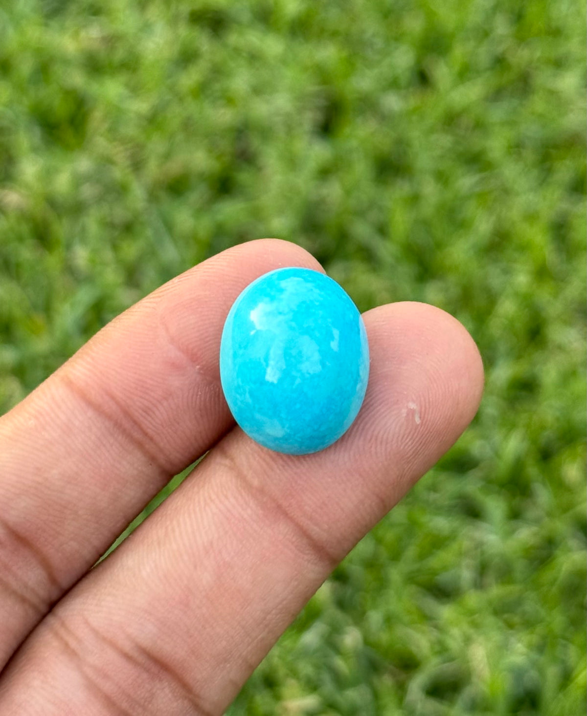 21ct Natural Turquoise - Feroza Stone