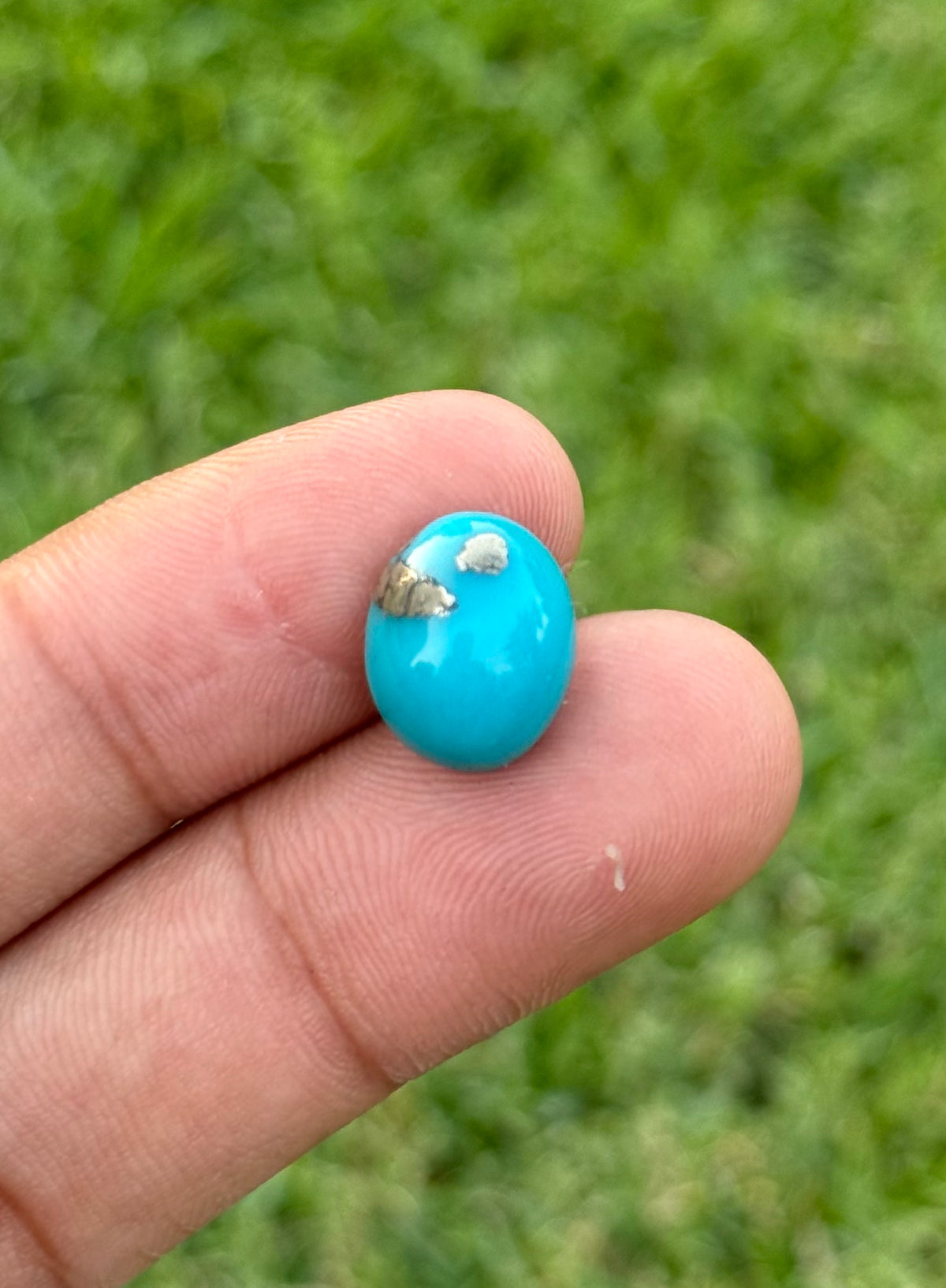 6.5ct Natural Turquoise - Feroza Stone