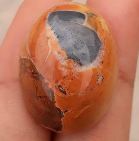46.6ct  Jasper - Maligano Jasper Cabochon - Jasper Maligano- 27x20mm