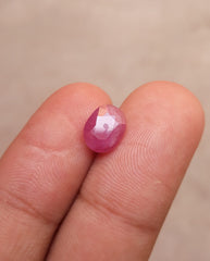 2.5ct Ruby - Pink Ruby - Yaqoot, RatnaRaj, Yakkut - July Birthstone - 9.1x7.1mm