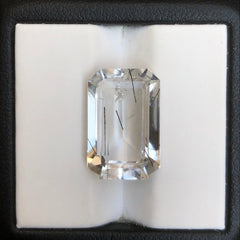 7.3 قيراط من الكوارتز التورماليني الأسود - كوارتز روتيل أسود