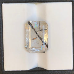 7.3 قيراط من الكوارتز التورماليني الأسود - كوارتز روتيل أسود