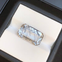 9.15ct  Black Rutile Quartz