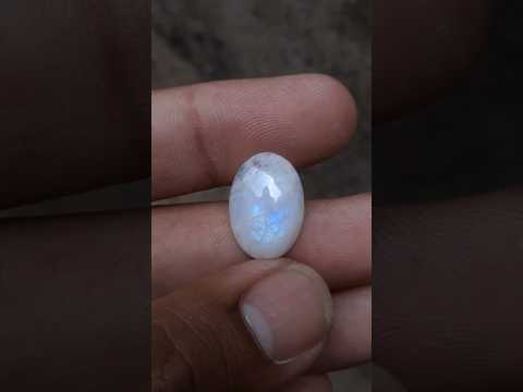7.7ct MoonStone for Sale - Adularia MoonStone - Rainbow Moonstone - June Birthstone -18x12x4mm