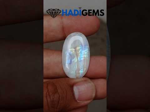 23ct MoonStone for Sale - Adularia MoonStone - Rainbow Moonstone - June Birthstone -32x19mm