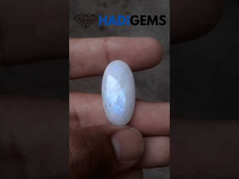 23.6ct MoonStone for Sale - Adularia MoonStone - Rainbow Moonstone - June Birthstone -31x15x6mm