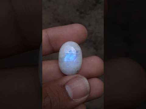 22ct MoonStone for Sale - Adularia MoonStone - Rainbow Moonstone - June Birthstone -24x16x7mm
